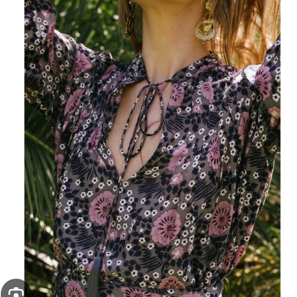 NATALIE MARTIN
COLLECTION LIZZY SHIRT - VINTAGE
FLOWERS VIOLET